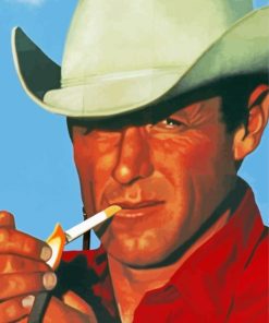 Marlboro Man Art paint by numbers