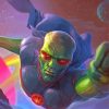 Martian Manhunter paint by numbers