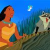 Meeko With Flit And Pocahontas paint by numbers