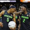 Michigan State Spartans Basketballers paint by numbers