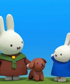 Miffy And Friends paint by numbers