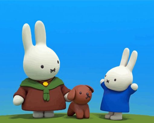 Miffy And Friends paint by numbers