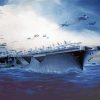 Military Ships Use Enterprise paint by numbers