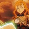 Mimosa Vermillion On Black Clover Character paint by numbers