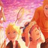 Naruto And Hinata Family paint by numbers