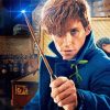 Newt Scamander Character paint by numbers