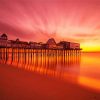 Old Orchard Beach Pier At Sunset paint by numbers