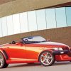 Orange Plymouth Prowler Paint By Number