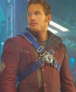 Peter Quill paint by numbers