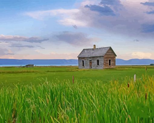 Prairie Landscape Paint By Numbers