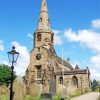 Queensferry St Cuthbert's Church paint by numbers