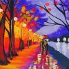 Romantic River Walk Art Paint By Numbers