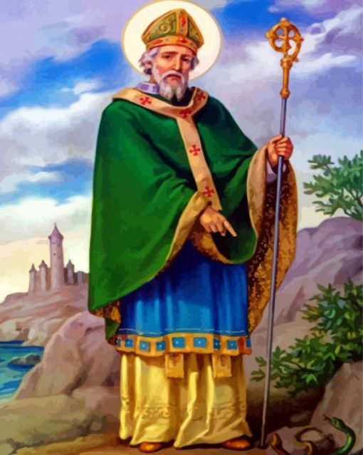 Saint Patrick paint by numbers