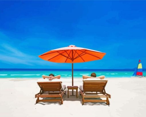 Sanibel Summer paint by numbers