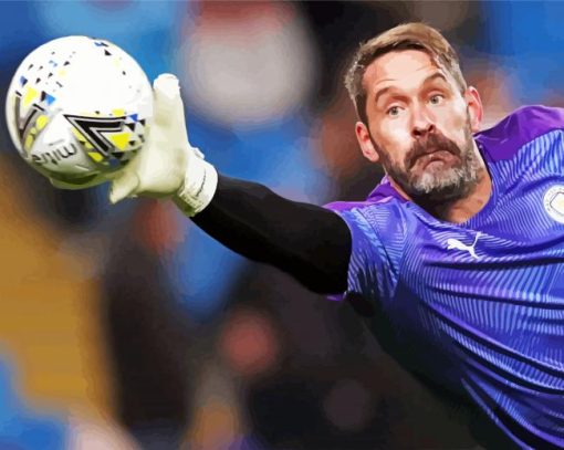 Scott Carson paint by numbers