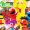 Sesame Street paint by numbers