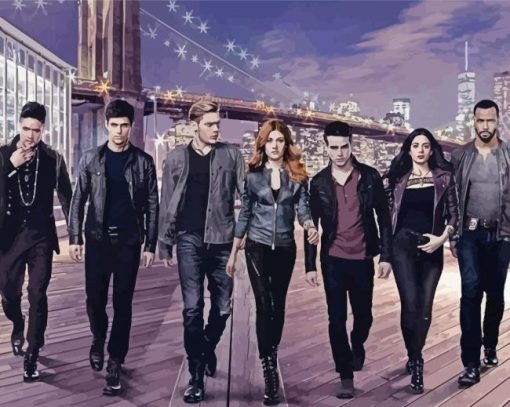 Shadowhunter Characters paint by numbers