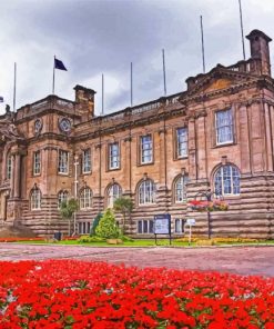 South Shields Town Hall paint by numbers