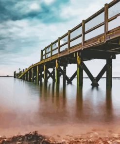 Southend On Sea Pier paint by numbers