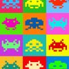 Space Invader Illustration paint by numbers