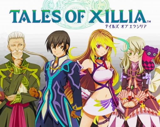 Tales Of Xillia Poster paint by numbers