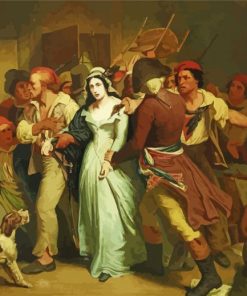 The Arrest Of Charlotte paint by numbers