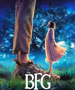 The BFG Poster paint by numbers