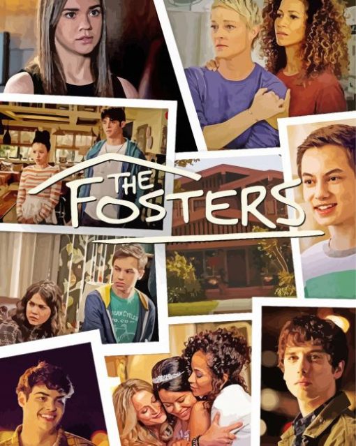 The Fosters Serie paint by numbers