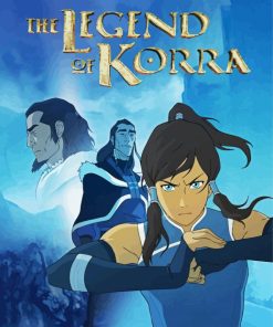 The Legend Of Korra paint by numbers