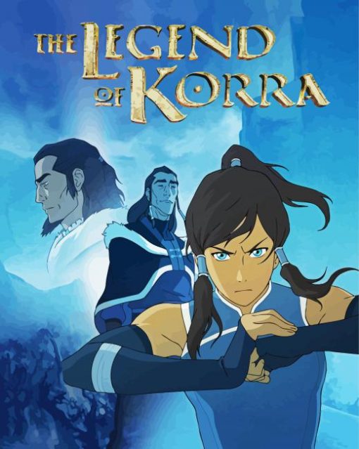 The Legend Of Korra paint by numbers