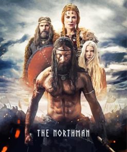 The Northman Poster paint by numbers