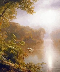 The river Of Light By Frederic Edwin Church paint by numbers