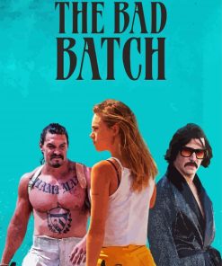 The Bad Batch Movie poster paint by numbers