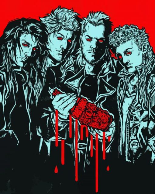 The lost Boys paint by numbers