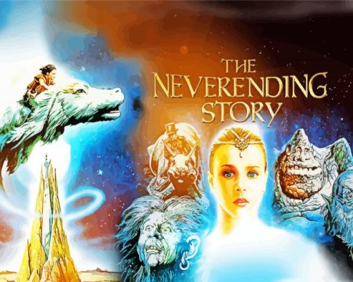 The Neverending Story Movie paint by numbers