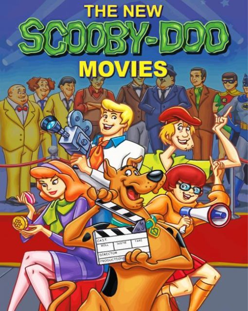 The New Scooby Doo Movies paint by numbers