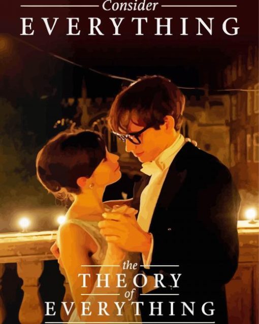 The Theory Of Everything Poster paint by numbers