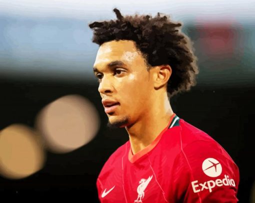 Trent Alexander Arnold Player paint by numbers