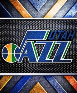 Utah Jazz Logo Art paint by numbers