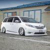 White Toyota Sienna paint by numbers