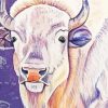 White Bison Art paint by numbers