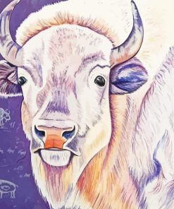 White Bison Art paint by numbers