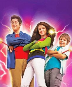 Wizards Of Waverly Place Poster paint by numbers