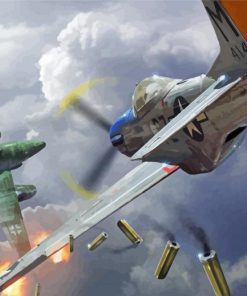 World War 2 Planes paint by numbers