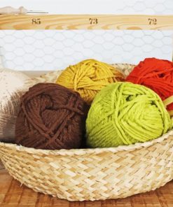 Yarn Knitting paint by numbers