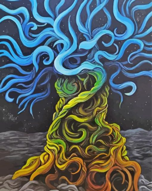 Yggdrasil paint by numbers