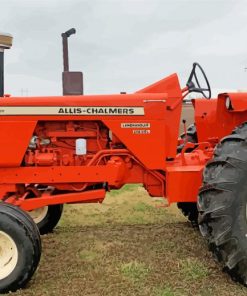 Aesthetic Allis Chalmers paint by numbers