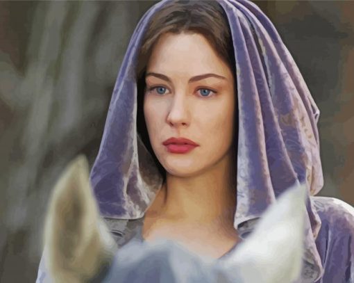 Aesthetic Arwen Lord Of The Rings paint by numbers