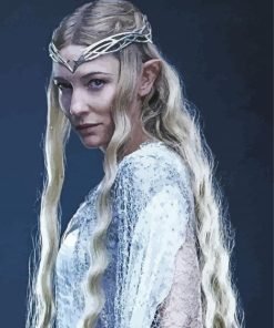 Aesthetic Galadriel paint by numbers