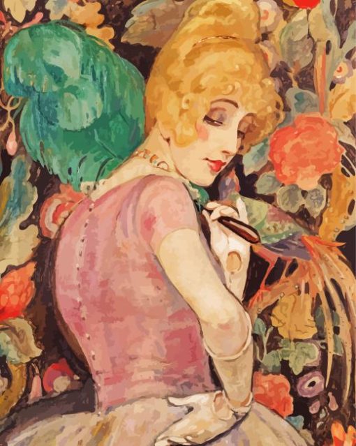 Aesthetic Gerda wegener paint by numbers